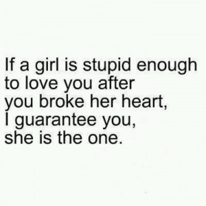 If she still loves you...