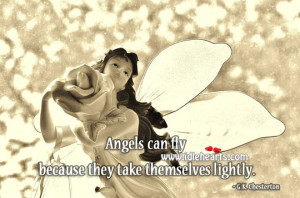 These are the angel quotes angels can fly Pictures