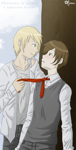 FinnyXGene: A Separate Peace by RennaRevelin