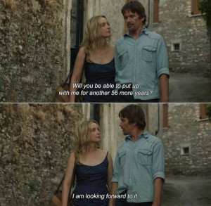 The most romantic Before Midnight picture quotes compilations
