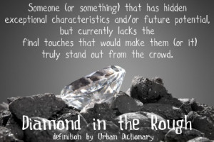 diamond in a pile of coal shows the evolution of a precious gem ...