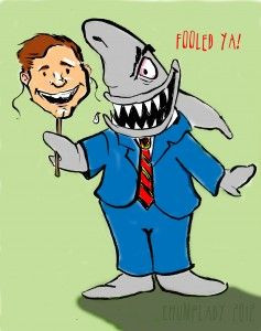 Serial cheaters are sharks in people suits. They do not feel ...