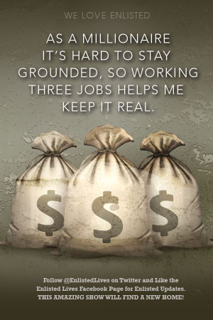 Enlisted Millionaire quote…