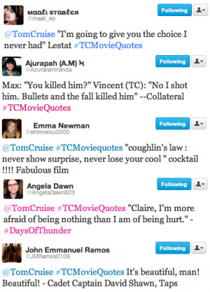 Your Favorite Tom Cruise Quotes Are Ready For Prime Time