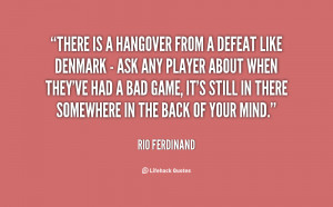Rio Ferdinand Quotes