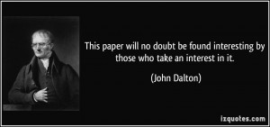 More John Dalton Quotes