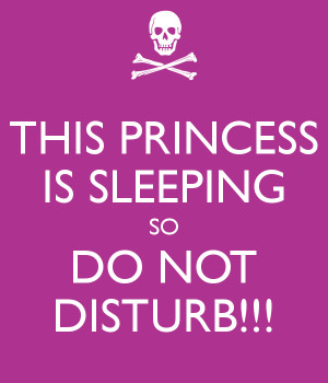 Not Disturb Think Keep Calm...
