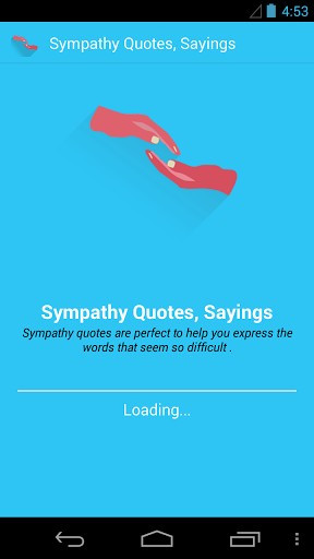 View bigger - Sympathy Quotes, Sayings for Android screenshot