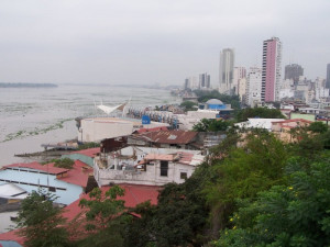 imagen satelital del malecon 2000 ecuador