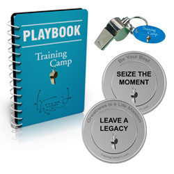 action plan and guide, as well as Training Camp Coins.