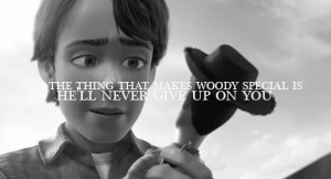 brightsunnyskies:Toy Story Scene That Made Me CryI practically cried ...