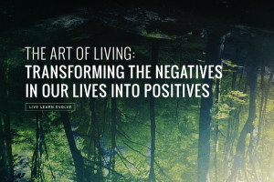 The Art of Living: Transforming the Negatives in Our Lives into ...
