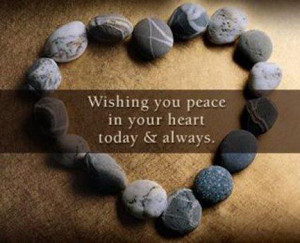 wishing you peace