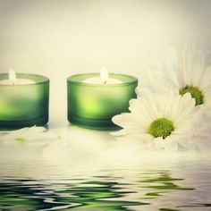 ... relaxtime #relaxation #zen #candles #flowers #peace #therelaxmusictv