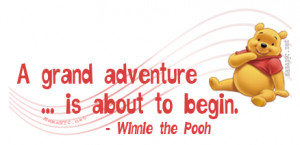 Winnie the Pooh Quote About Adventure