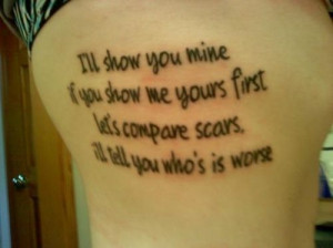 Tattoos -- Scars