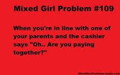 mixed girl problems - Google Search More