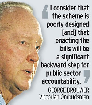 VICTORIA'S Ombudsman has slammed the Baillieu government's new anti ...