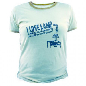 Love Lamp Jr. Ringer T-Shirt