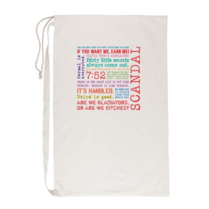 Scandal Quotes [multicolor] Laundry Bag