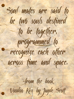 beautiful quotes about love that discusses two soul mates and the love ...