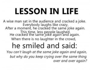 Thatss the lesson in life…Dont cry for someone who’s not worth ...