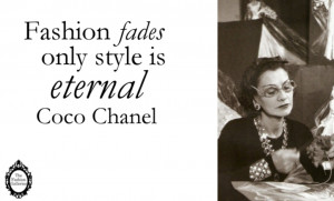 The Fashion Galleries Coco Chanel quotes happy birthday Coco Chanel 11