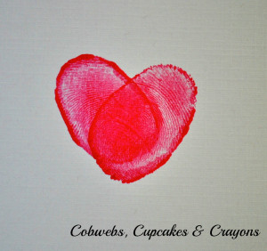 Thumbprint Heart Card