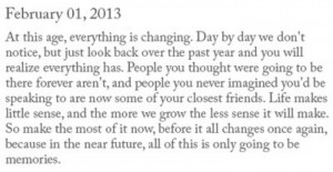 Make the most of life