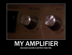 My amplifier, from Spinal Tap by Aiseant