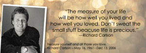 Richard Carlson Quote