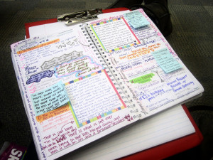write quotes in my agenda so this is what my agenda looked like by the ...