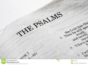 Book Of Psalms Of the book of psalms.