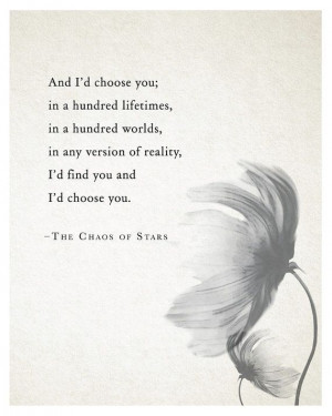 ID Choose You Quotes