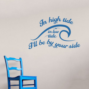 ll be by your side wall decal