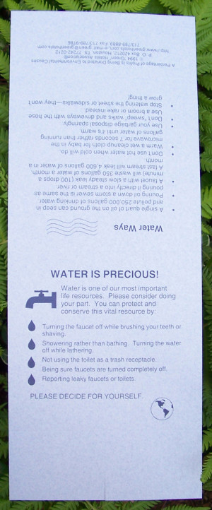 Water Conservation Quotes Ideas for conserving water.
