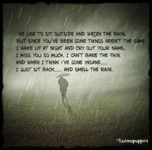 The name of the poem is The Smell of Rain