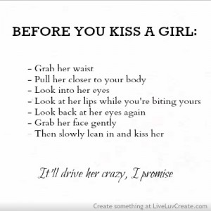 Before You Kiss Me