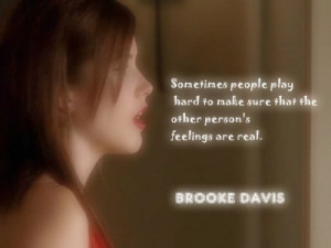 Brooke Davis Brooke's quotes!