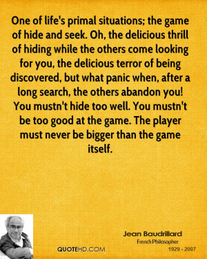 Quotes About Hide and Seek