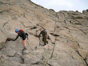The Homestretch, lying above 14,000 feet, offers fun scrambling on ...