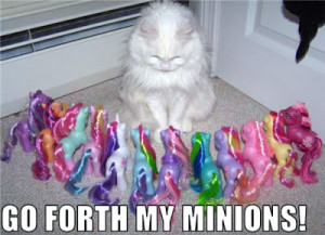 want this cat and all of the My Little Pony too.