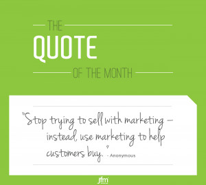 JFM FEBRUARY NEWSLETTER – Quote of the Month