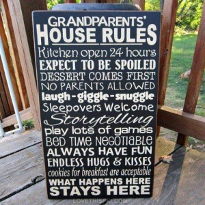 grandparents house rules Pictures, grandparents house rules Images ...