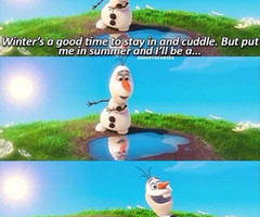 Showing (20) Pics For Frozen Olaf Quotes...