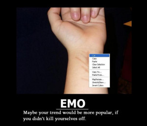 Quotes About Cutting Yourself Emo