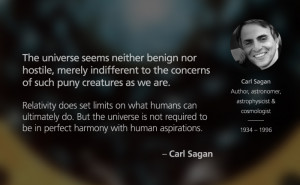 carl sagan quote on war