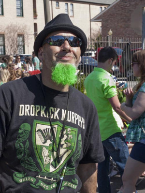 young man with green beard 22 Photos of Eco friendly bearded men Weird ...