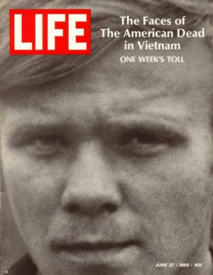 One week's toll in Vietnam: Controversial Life magazine issue.