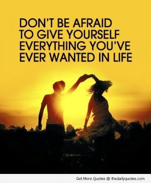 Don't Be Afraid